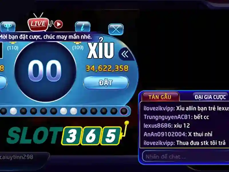 Cổng đăng nhập live slot365 login