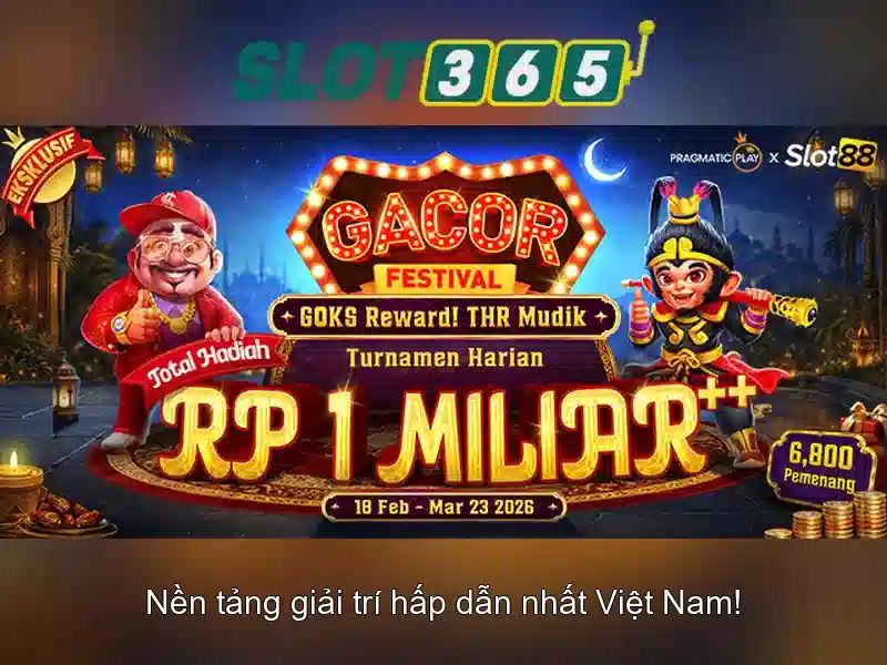 SLOT365 – Giao diện chơi Slot trực tuyến hiện đại