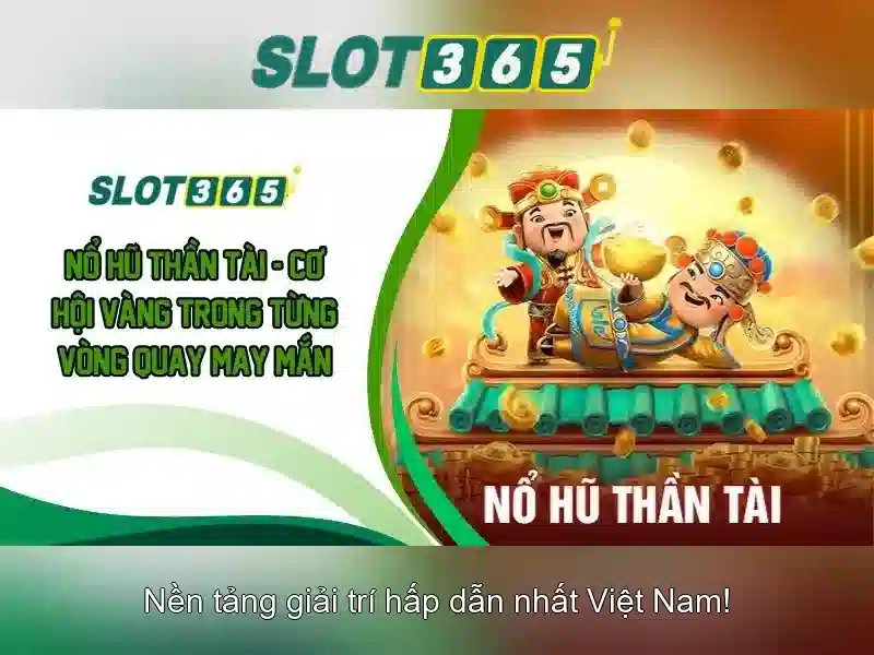 Trải nghiệm game slot đỉnh cao với SLOT365